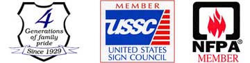 Sign Design & Sales - Member USSc & NFPA